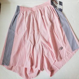 NWT Duofold, Lined, Pink and Grey Shorts